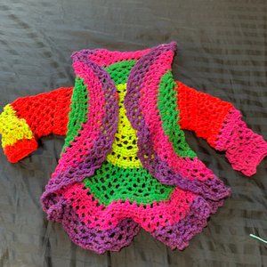 Handmade cardigan, 2T